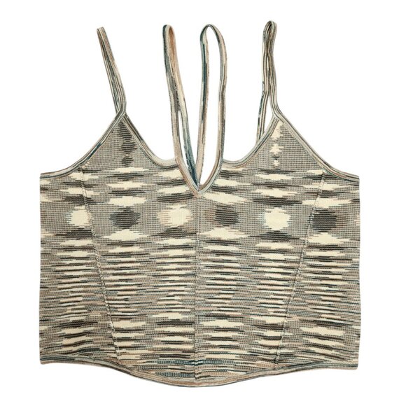 By Anthropologie The Reed Sweater Corset Top Size M - Picture 3 of 9